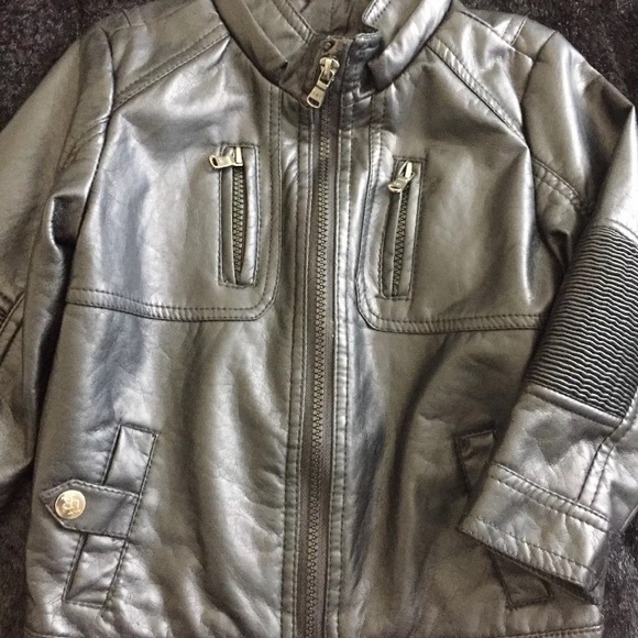 Urban Republic Faux Boy Leather Jacket - Picture 2 of 8